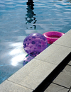 granit poolkanter badbollar